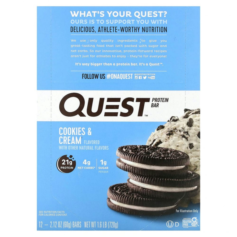   (Iherb) Quest Nutrition,  ,   , 12 , 2,12  (60 )     -     , -, 