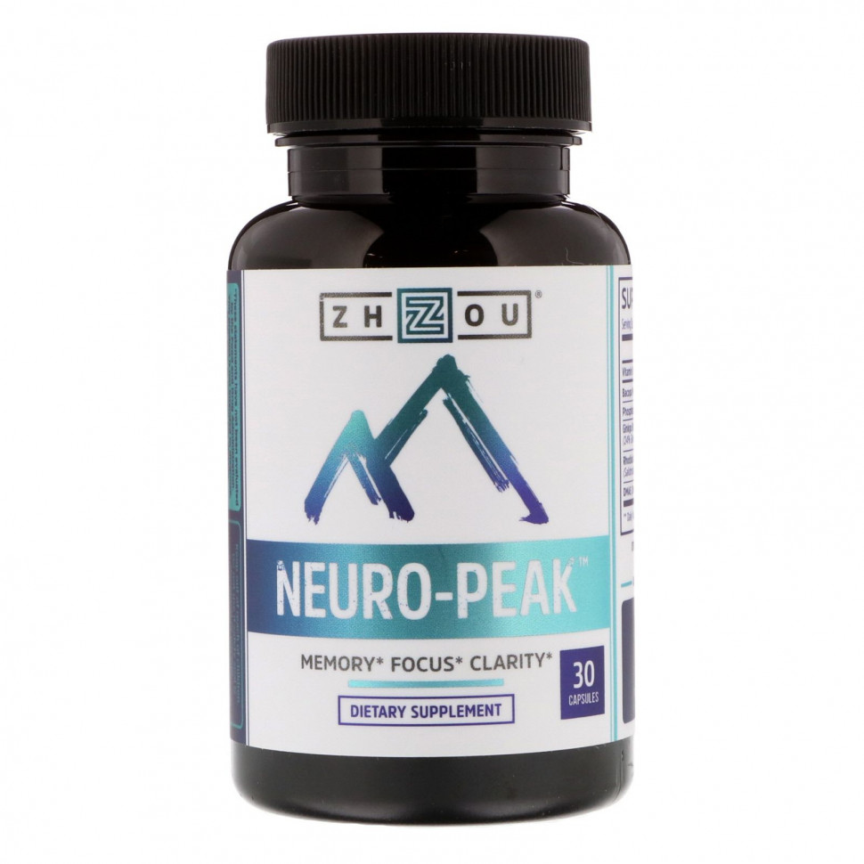 ���� ������ (Iherb) Zhou Nutrition, Neuro-Peak, 30 ������, ������ �� 3570 ���