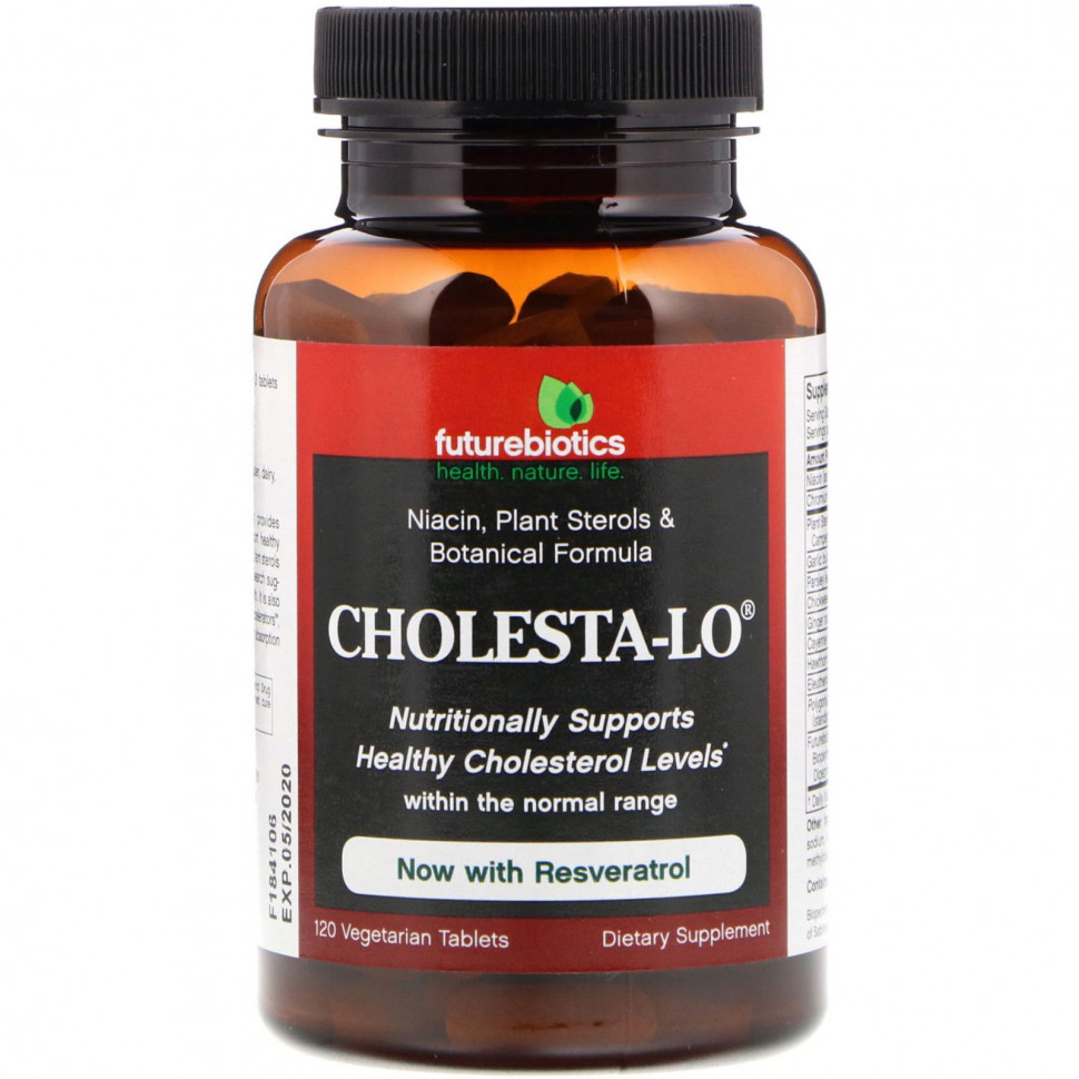 ���� ������ (Iherb) FutureBiotics, Cholesta-Lo With Garlic & Niacin, 120 Tablets, ������ �� 2710 ���