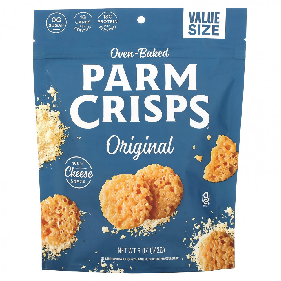 ���� ������ (Iherb) ParmCrisps, �������� �����, ���������� � �������, ������������, 142 � (5 �����), ������ �� 2350 ���