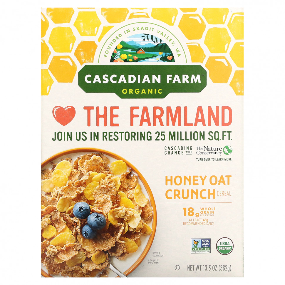   (Iherb) Cascadian Farm,      , 382  (13,5 )    -     , -, 