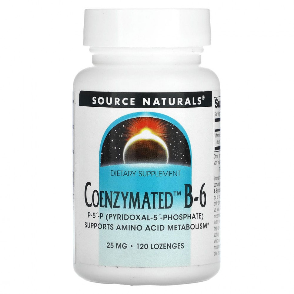   (Iherb) Source Naturals,   B-6, 25 , 120       -     , -, 