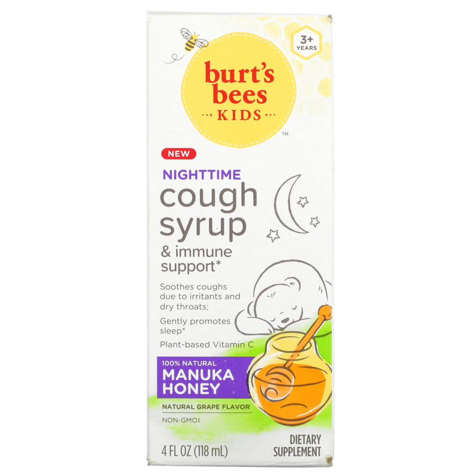   (Iherb) Burt's Bees, Kids,      ,  ,  3 ,  , 4   (118 )    -     , -, 