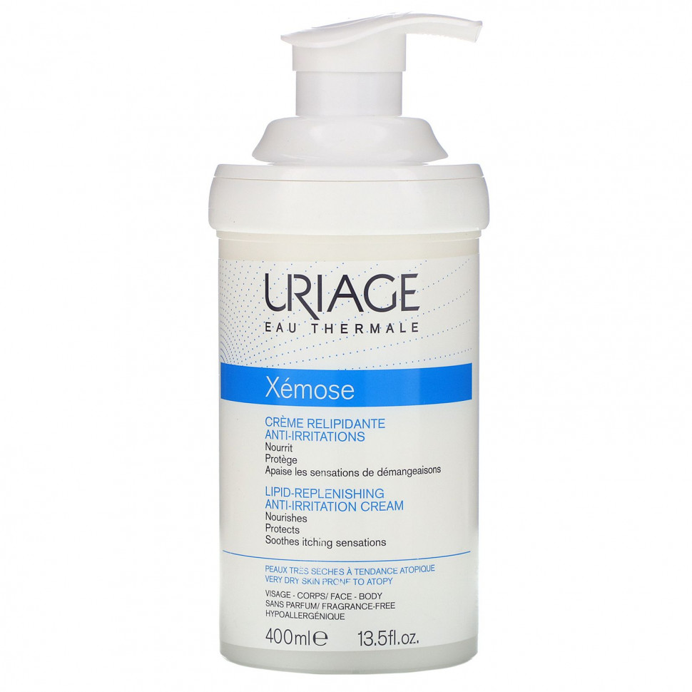 ���� ������ (Iherb) Uriage, Xemose, ����������������� ������ ���� ������ �����������, ��� �������, 13,5 ������ ����� (400 ��), ������ �� 4830 ���