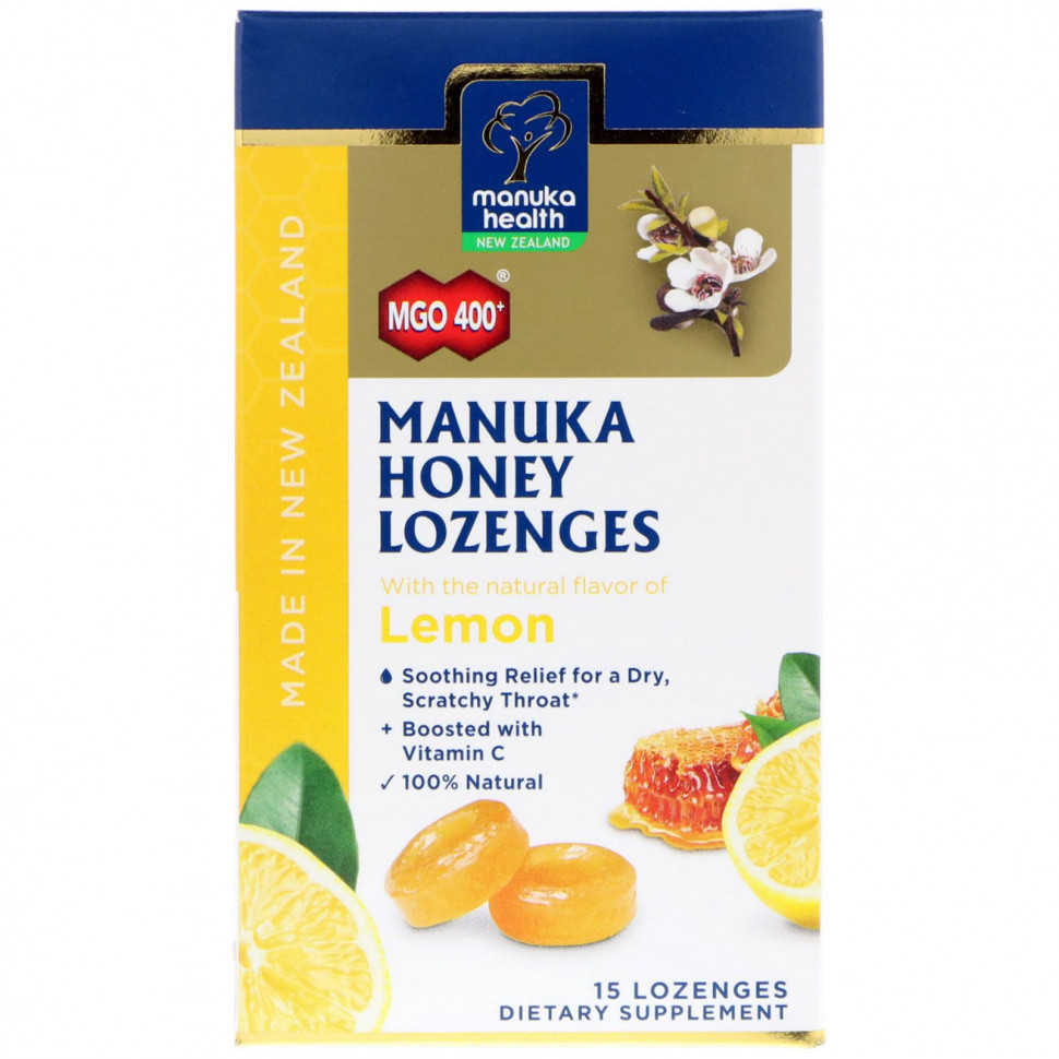   (Iherb) Manuka Health, ,     , MGO 400+, 15     -     , -, 