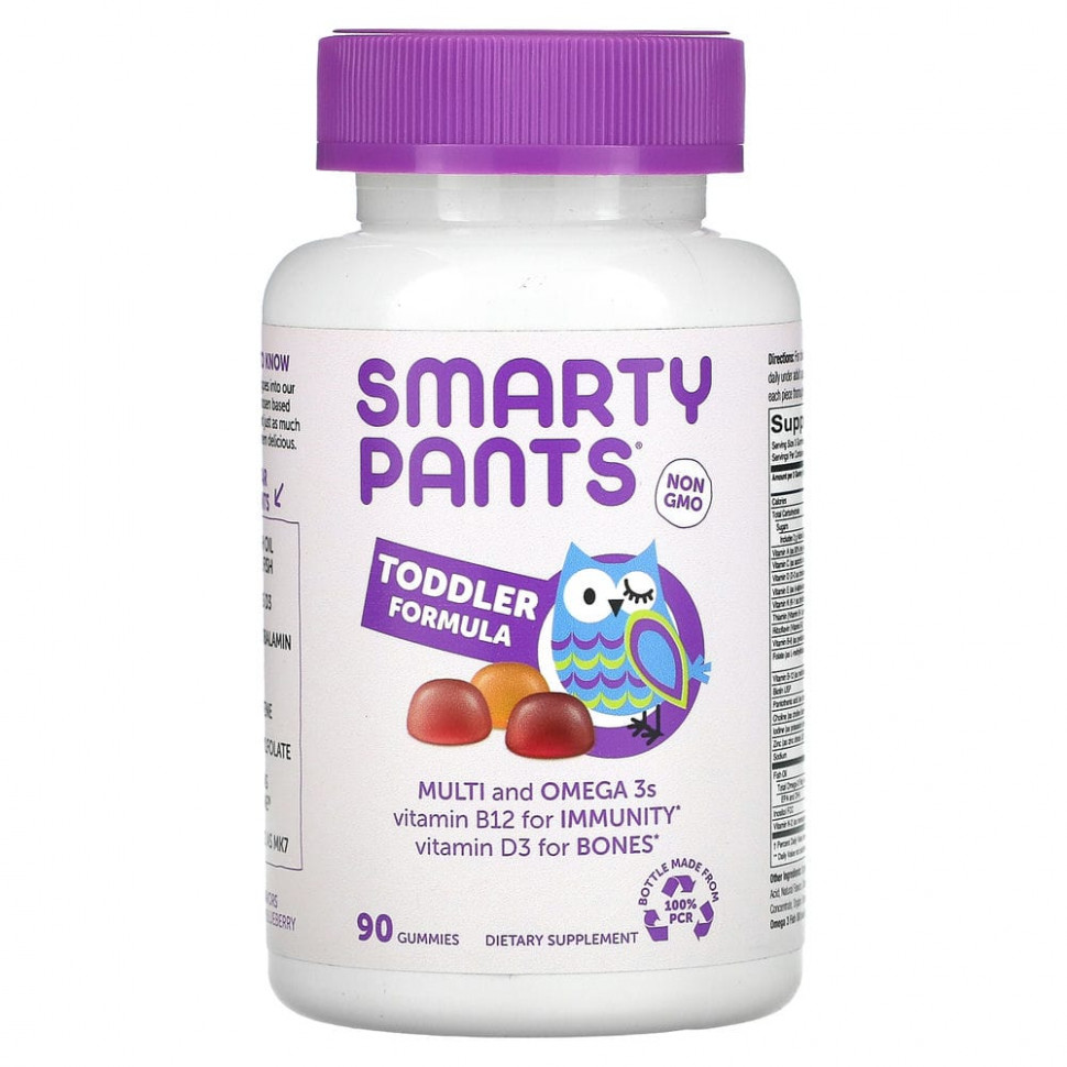 ���� ������ (Iherb) SmartyPants, �������������� � �����-3 ������� ��� �������, ��������, �������� � ��������, 90 ����������� ������, ������ �� 4620 ���