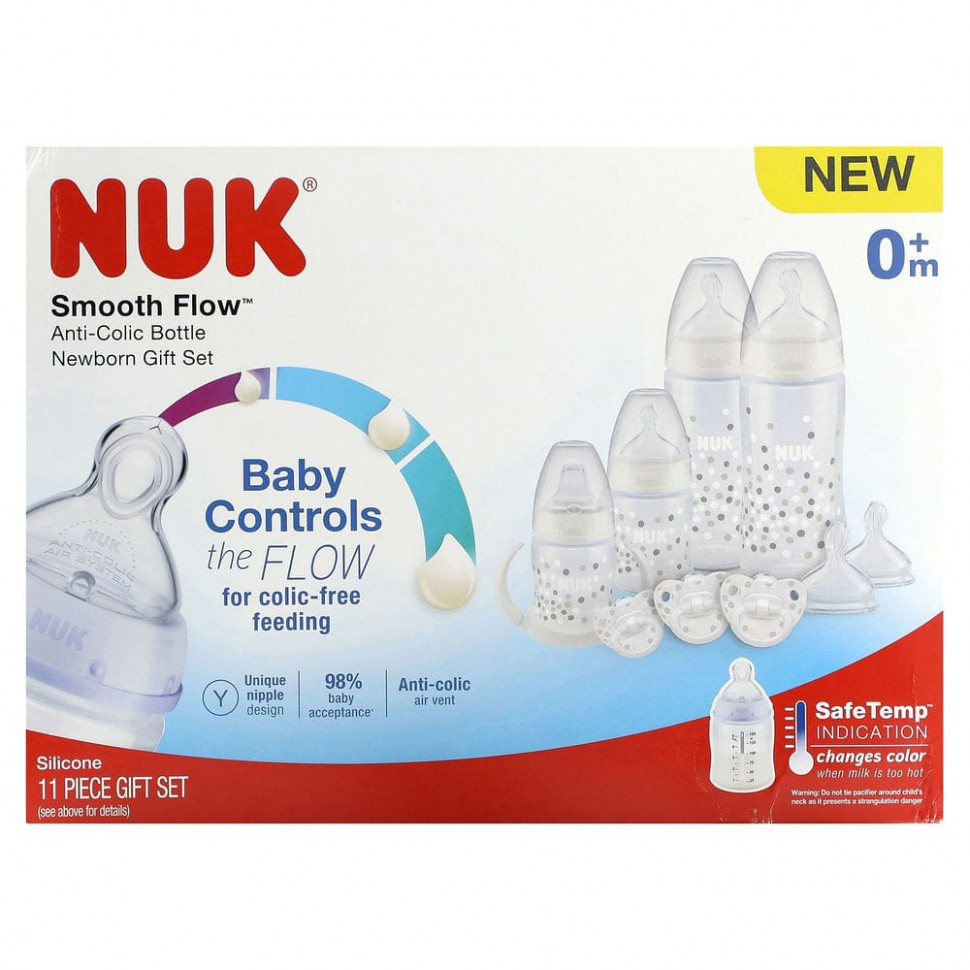   (Iherb) NUK, Smooth Flow,     ,    0 , 11 .    -     , -, 