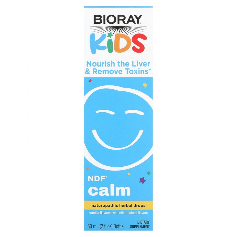 ���� ������ (Iherb) Bioray, NDF Calm, ��� �������� ������ � ������ ��������, ��� �����, � ��������� ������, 60 �� (2 ������ �����), ������ �� 4910 ���