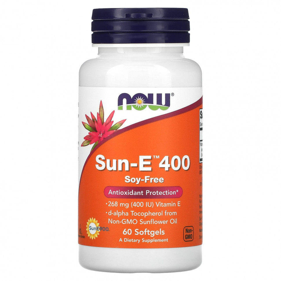   (Iherb) NOW Foods, Sun-E 400, 268  (400 ), 60      -     , -, 