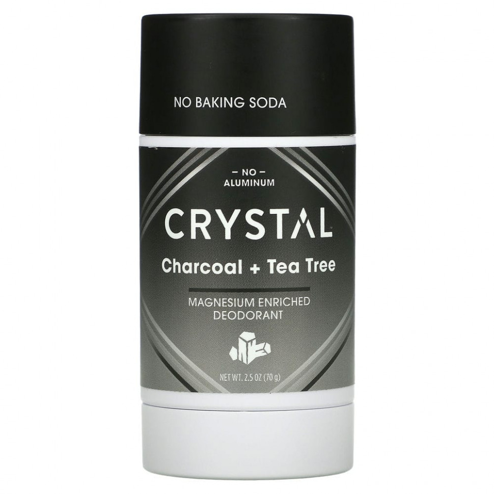 ���� ������ (Iherb) Crystal Body Deodorant, ����������� ������� ����������, ��������� ����� + ������ ������, 2,5 ����� (70 �), ������ �� 2430 ���