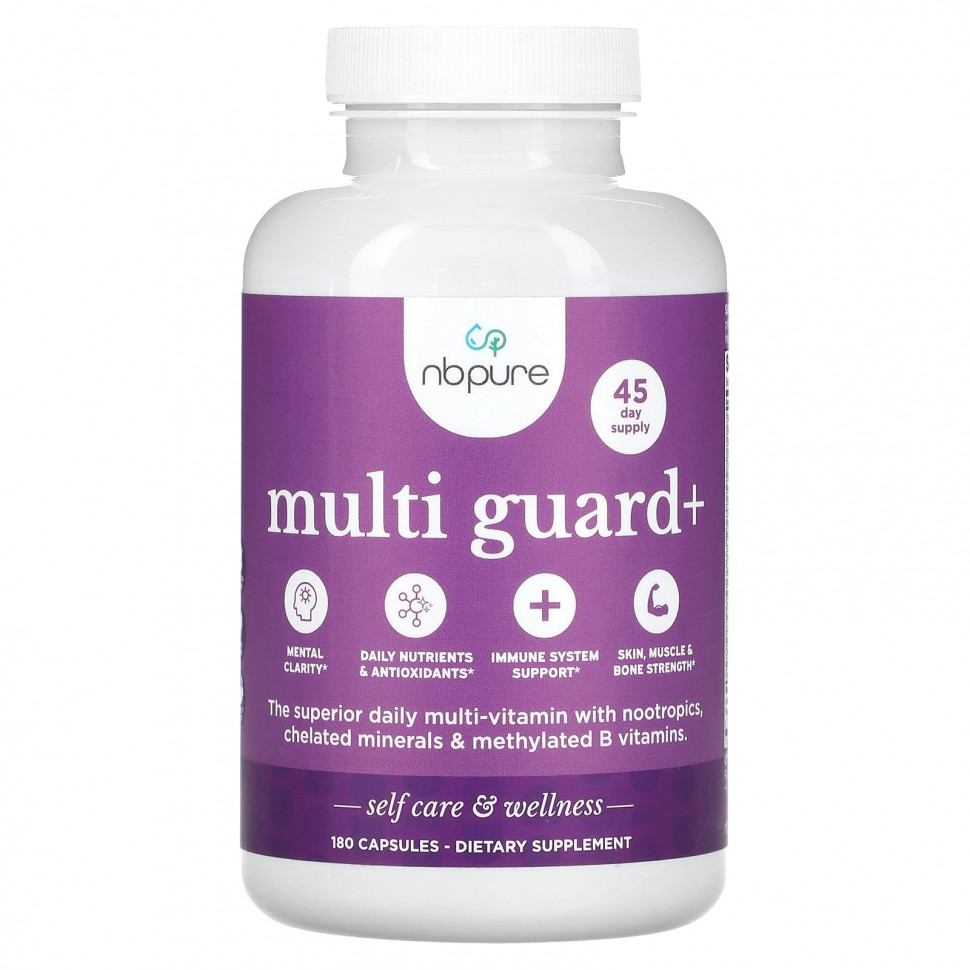 ���� ������ (Iherb) NB Pure, Multi Guard +, 180 ������, ������ �� 6430 ���