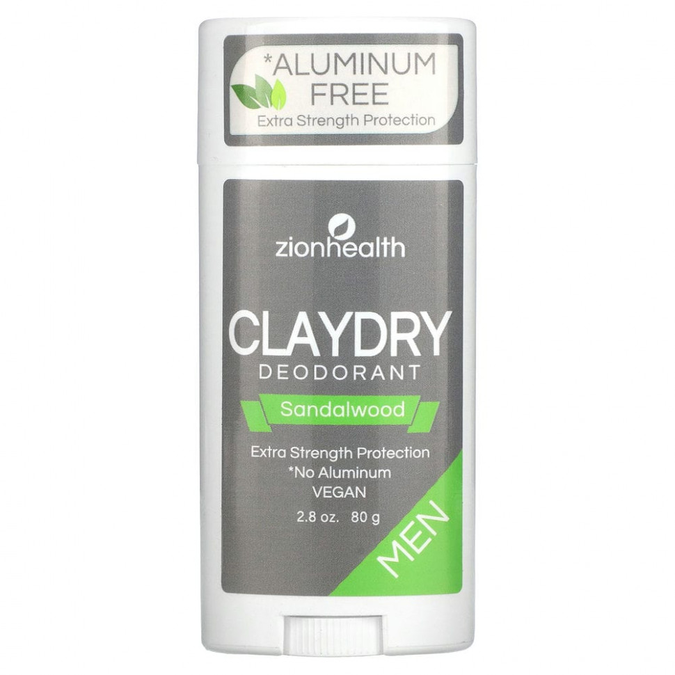   (Iherb) Zion Health,   ClayDry, , 80  (2,8 )    -     , -, 