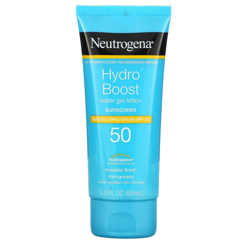   (Iherb) Neutrogena, Hydro Boost, -   , SPF 50, 88  (3 . )    -     , -, 