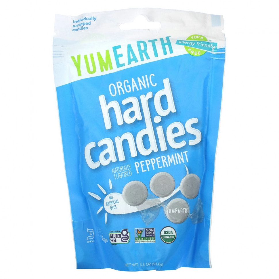 ���� ������ (Iherb) YumEarth, ������������ �������, ����� ����, 93,6 � (3,3 �����), ������ �� 880 ���