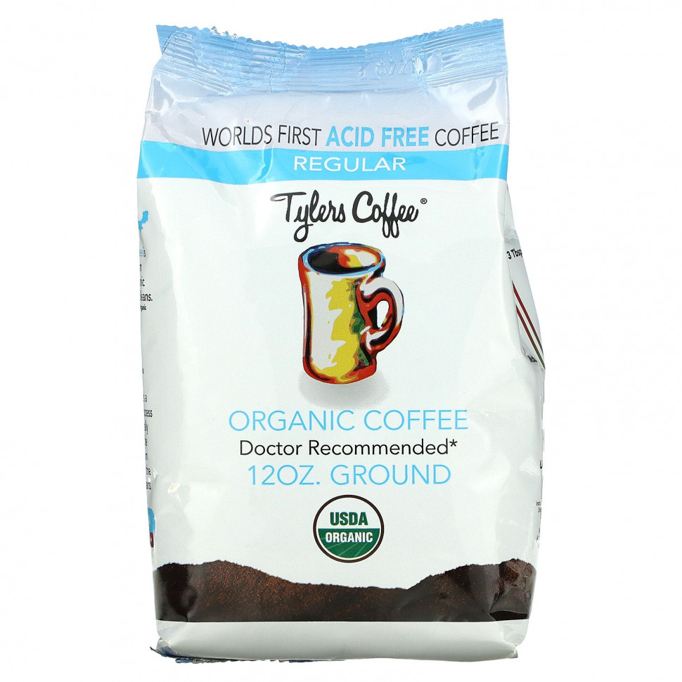 ���� ������ (Iherb) Tylers Coffees, ������������ ����, �������, �������, 12 �����, ������ �� 3840 ���
