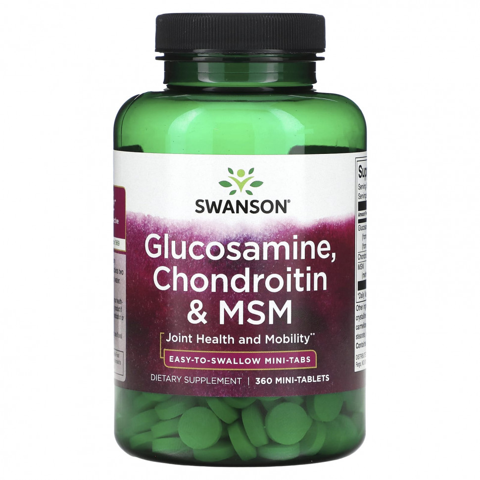 ���� ������ (Iherb) Swanson, ����������, ���������� � ���, 360 ����-��������, ������ �� 3790 ���