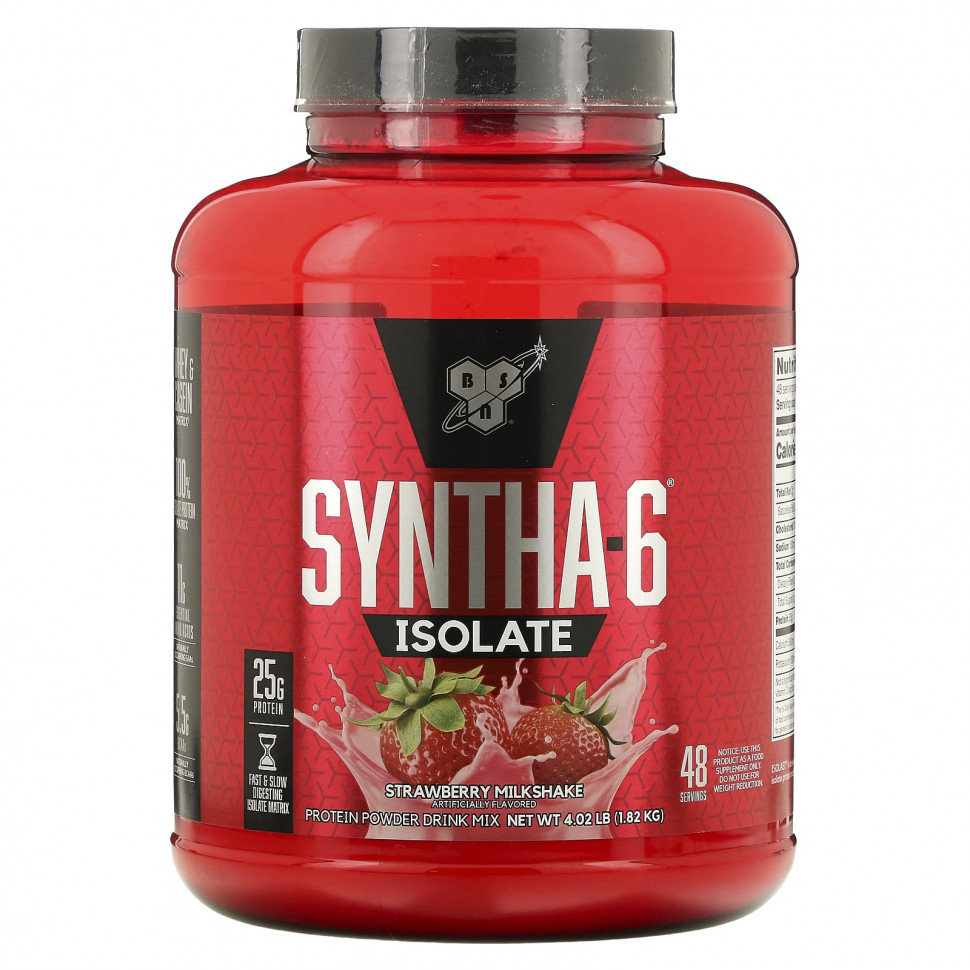 ���� ������ (Iherb) BSN, Syntha-6, ������, ����������� ����� ��� ������������� �������, ���������� �������� ��������, 1,82 �� (4,02 �����), ������ �� 17390 ���
