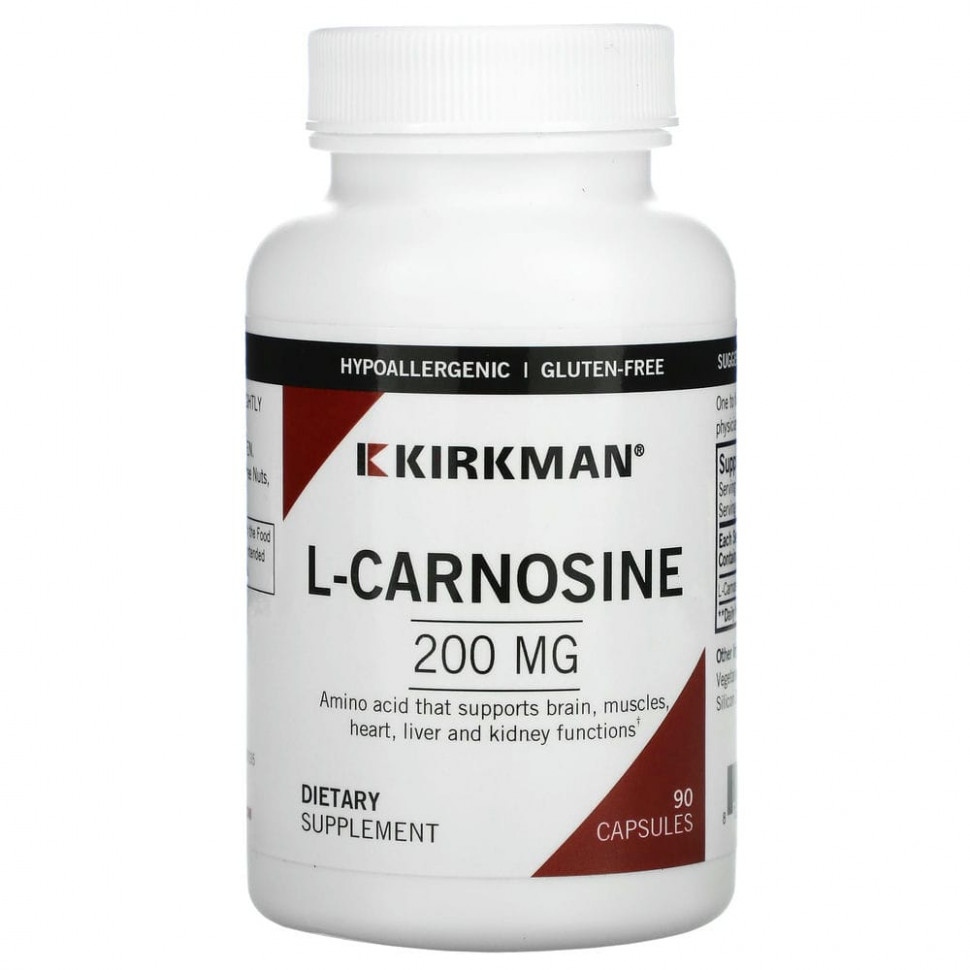   (Iherb) Kirkman Labs, L-, 200 , 90     -     , -, 