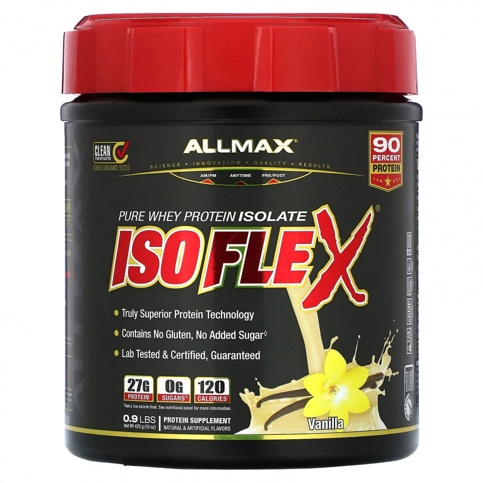   (Iherb) ALLMAX, Isoflex,    , , 425  (0,9 )    -     , -, 