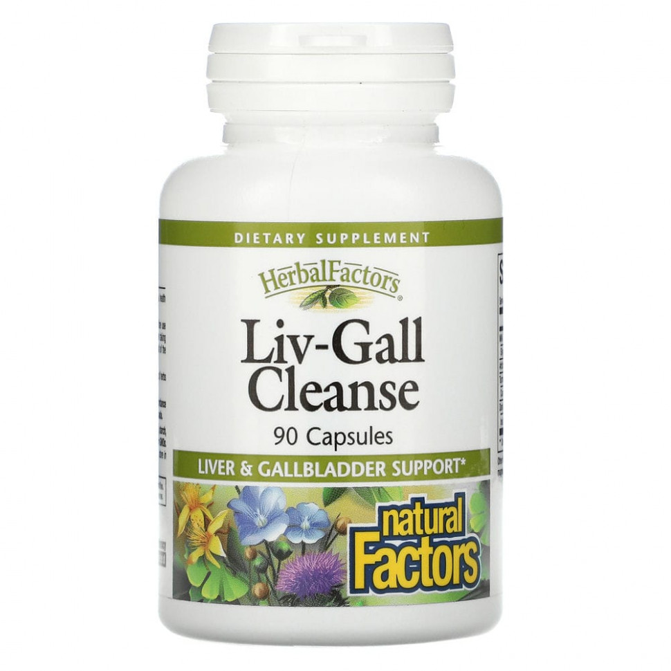 ���� ������ (Iherb) Natural Factors, Liv-Gall Cleanse, 90 ������, ������ �� 2140 ���