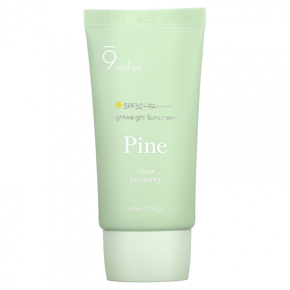   (Iherb) 9Wishes, Pine,   , SPF50 + PA ++++, 50  (1,7 . )    -     , -, 