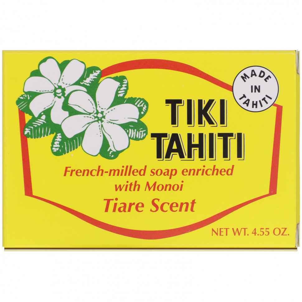 ���� ������ (Iherb) Monoi Tiare Tahiti, ���� ������������ ������, ����������� �����, � �������� �����, 130 � (4,55 �����), ������ �� 1070 ���