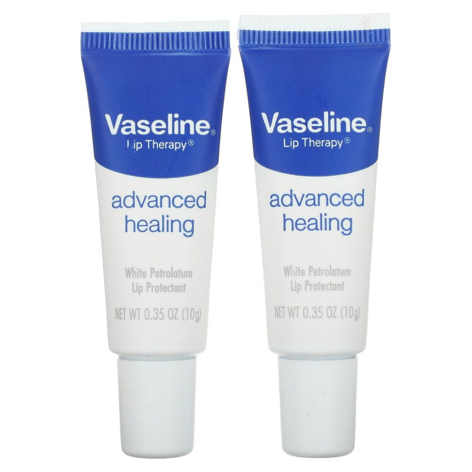 ���� ������ (Iherb) Vaseline, Lip Therapy, ���������� ����������, 2 ������, 10 � (0,35 �����), ������ �� 730 ���