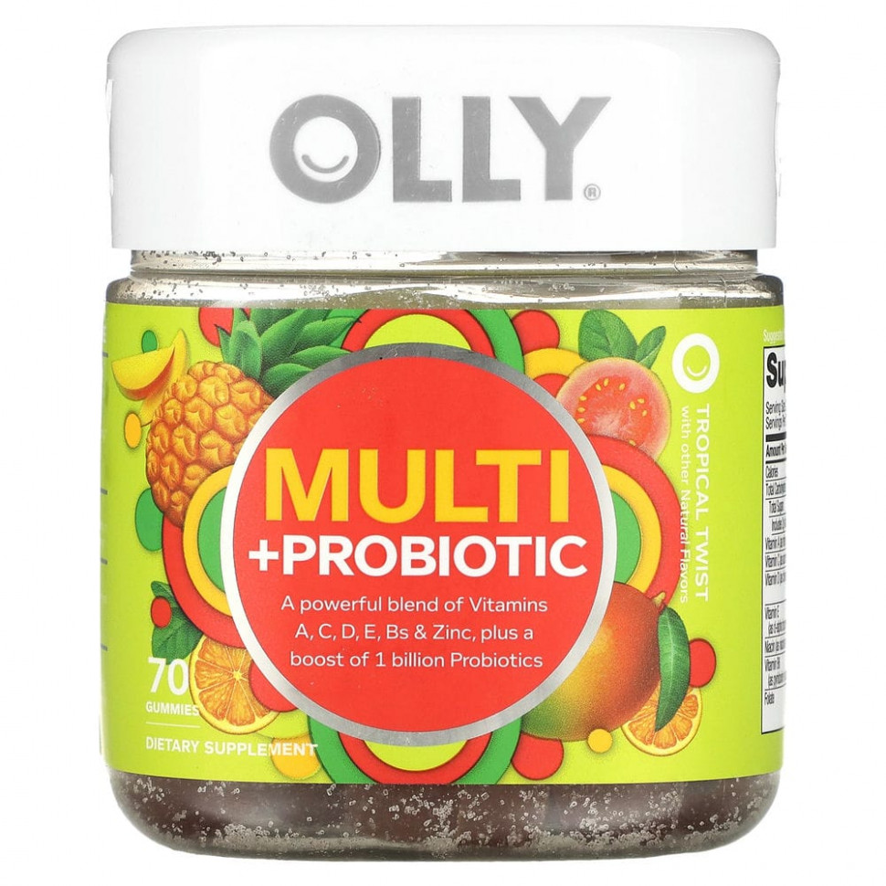   (Iherb) OLLY,   , Tropical Twist, 70      -     , -, 