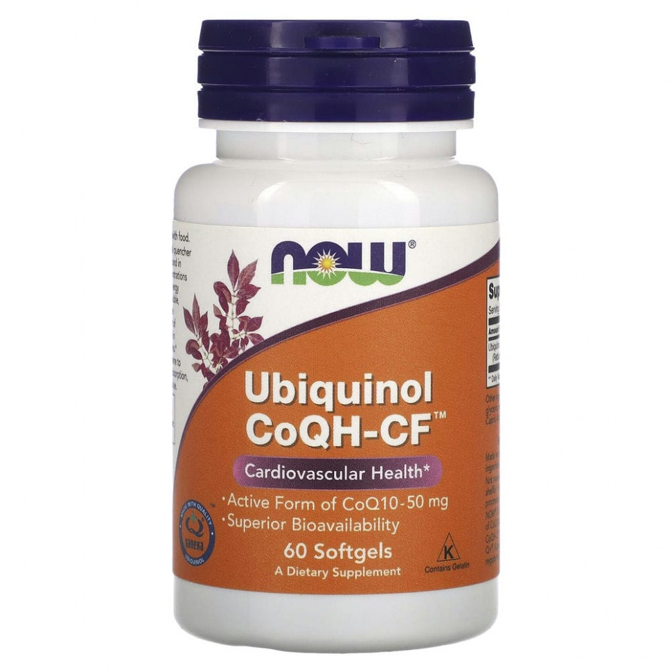   (Iherb) NOW Foods,  CoQH-CF, 60      -     , -, 