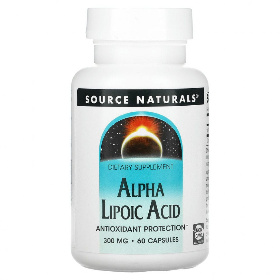 ���� ������ (Iherb) Source Naturals, �����-�������� �������, 300 ��, 60 ������, ������ �� 2550 ���