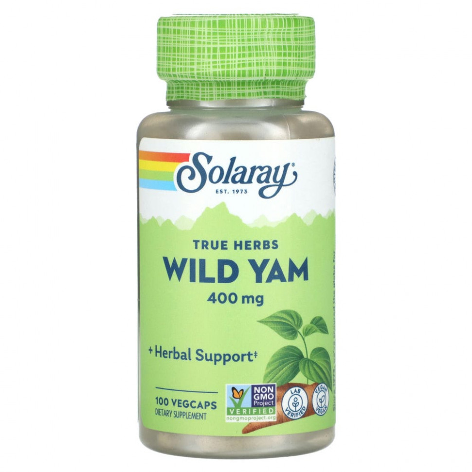   (Iherb) Solaray, True Herbs,  , 400 , 100      -     , -, 