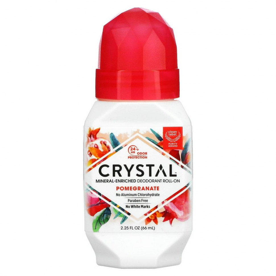 ���� ������ (Iherb) Crystal Body Deodorant, ����������� ��������� ���������� � ��������, 2,25 ������ ����� (66 ��), ������ �� 1140 ���