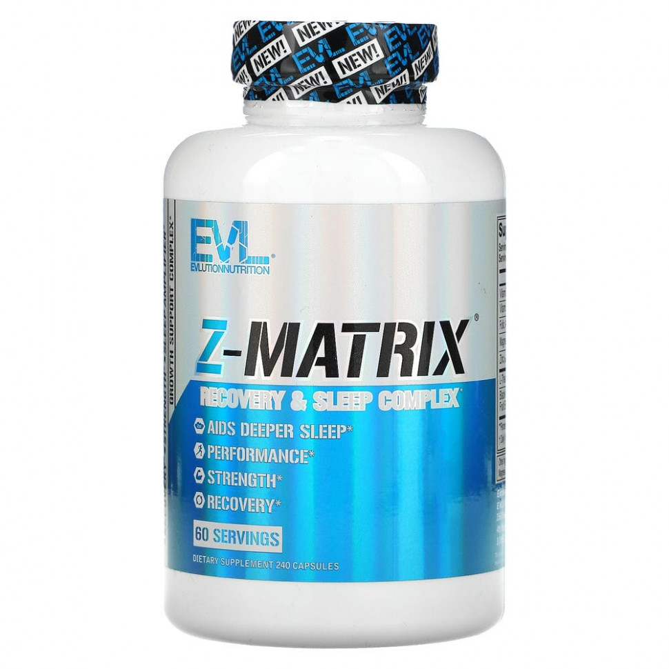 ���� ������ (Iherb) EVLution Nutrition, Z-Matrix, �������� ��� �������������� � ���, 240 ������, ������ �� 4680 ���