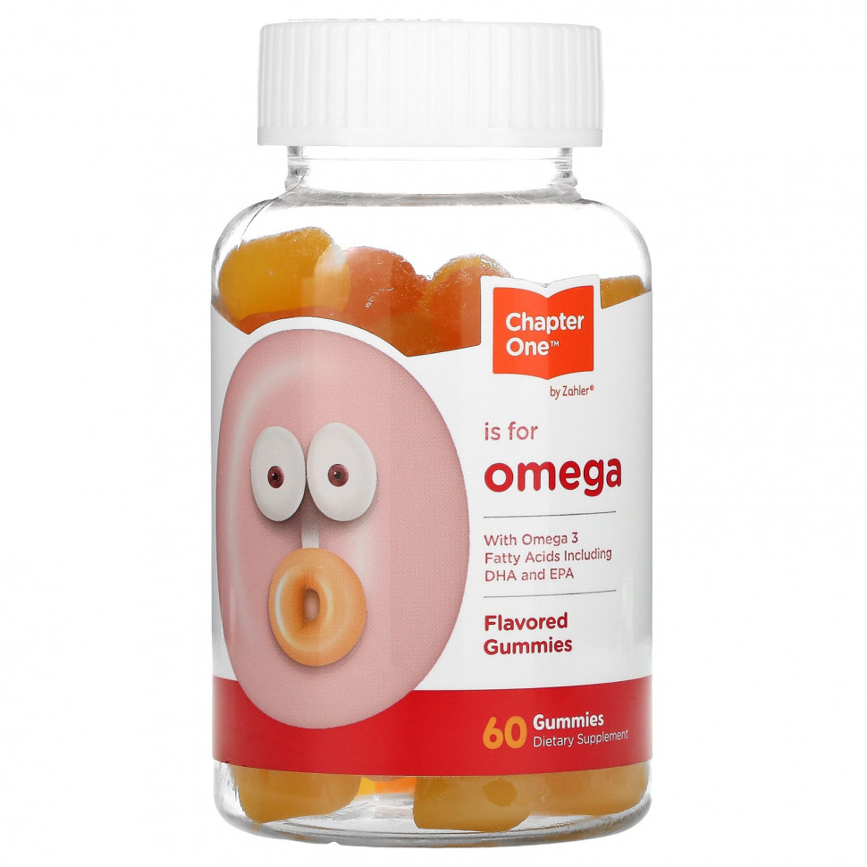   (Iherb) Chapter One, O is for Omega,  , 60      -     , -, 