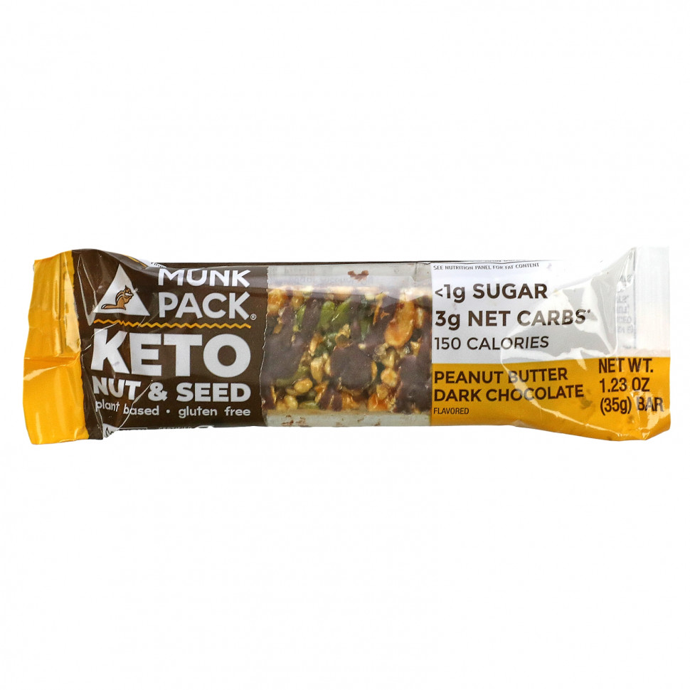   (Iherb) Munk Pack, Nut & Seed Bar,     , 35  (1,23 )    -     , -, 