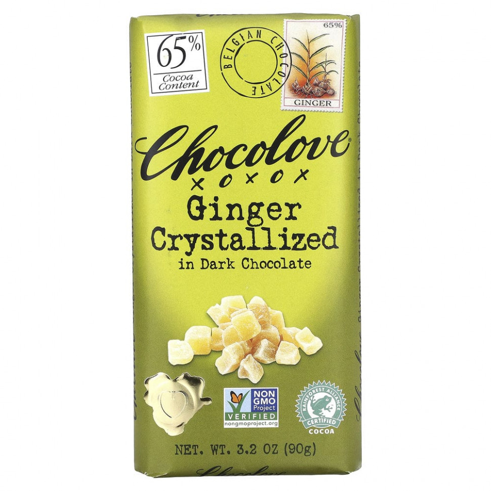 ���� ������ (Iherb) Chocolove, ����������������� ������ � ������ ��������, 65% �����, 90 � (3,2 �����), ������ �� 690 ���