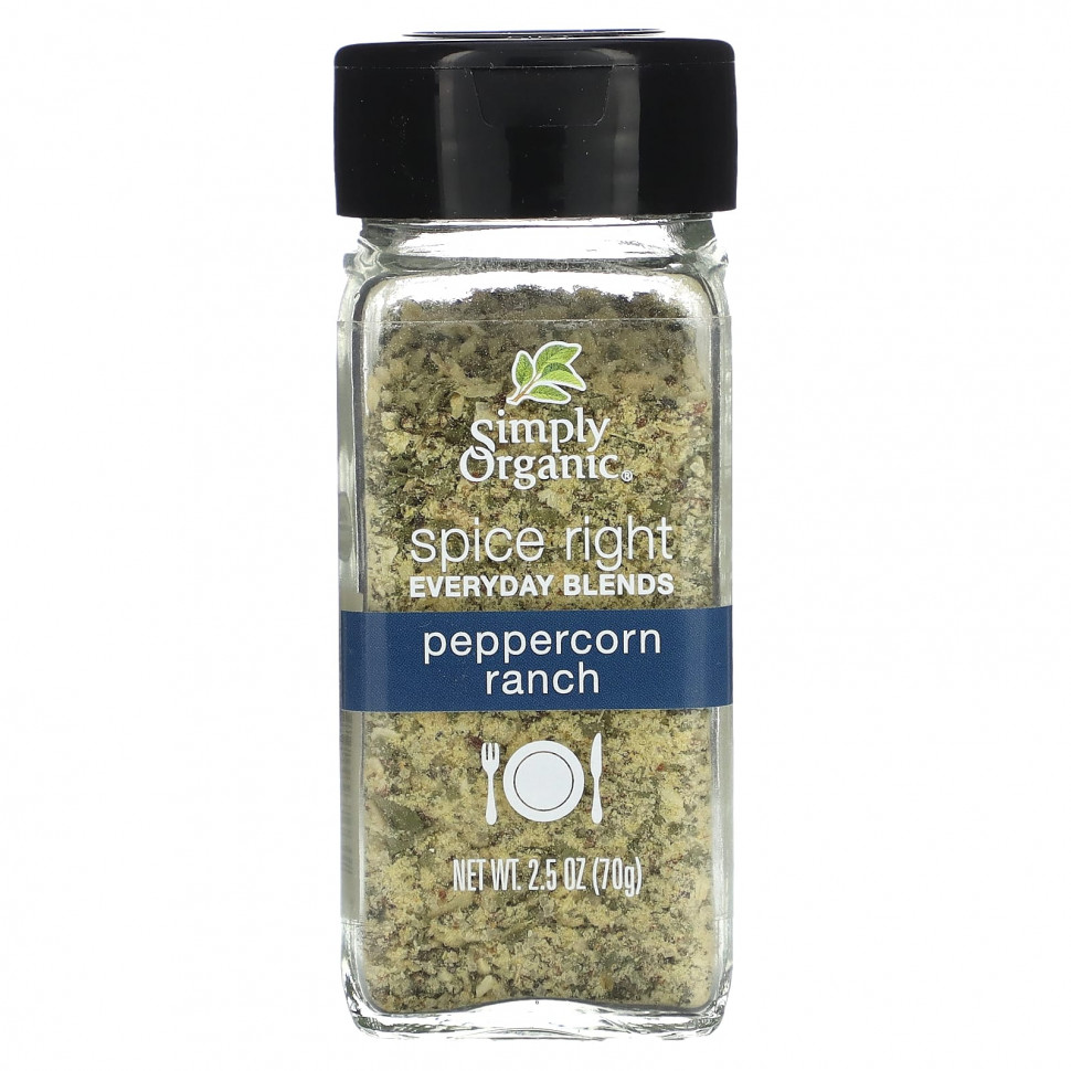���� ������ (Iherb) Simply Organic, Spice Right Everyday Blends, ����� � �����, 70 � (2,5 �����), ������ �� 1280 ���