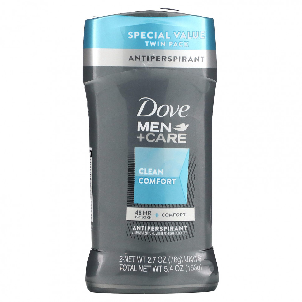 ���� ������ (Iherb) Dove, Men+Care, ����������-�������������� ������� �������, 2 ��. �� 76 �, ������ �� 3650 ���