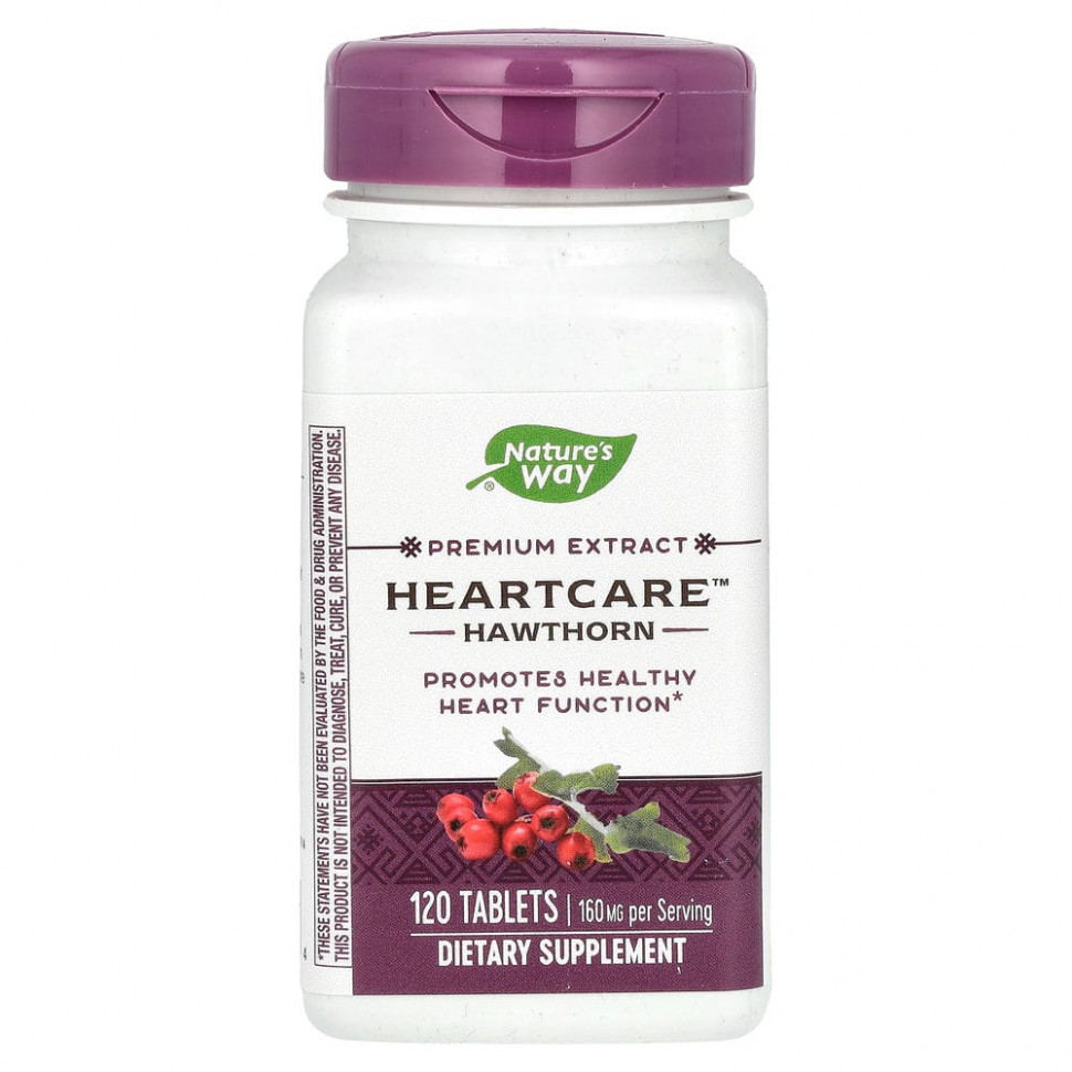   (Iherb) Nature's Way, HeartCare, , 80 , 120     -     , -, 