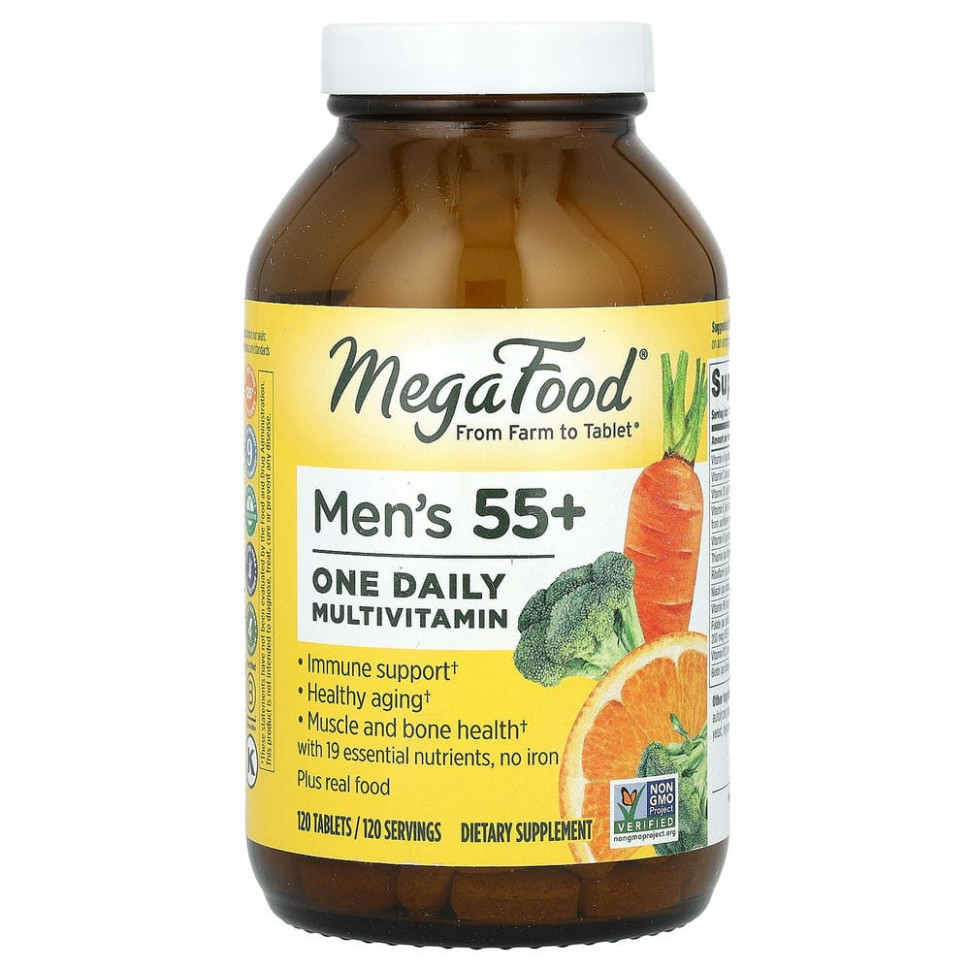 ���� ������ (Iherb) MegaFood, �������������� ��� ������ ������ 55 ���, ��� ������ ���� ��� � ����, 120 ��������, ������ �� 10180 ���
