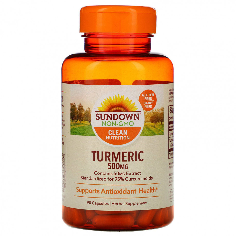   (Iherb) Sundown Naturals, , 500 , 90 ,   3440 