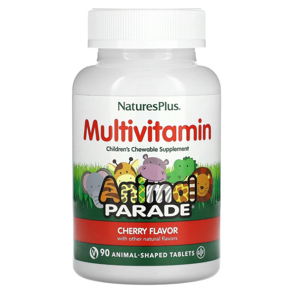   (Iherb) NaturesPlus, Source of Life, Animal Parade Gold,      ,   , 90        -     , -, 