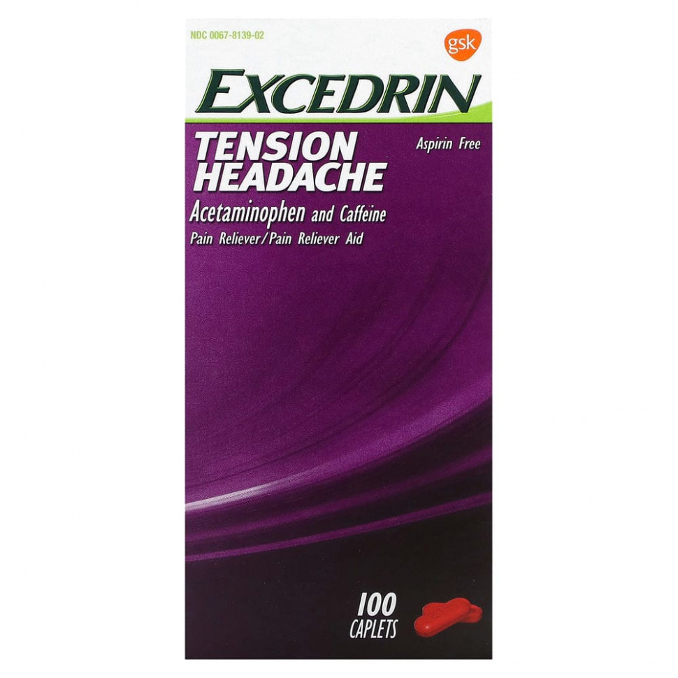   (Iherb) Excedrin,    `` 100     -     , -, 