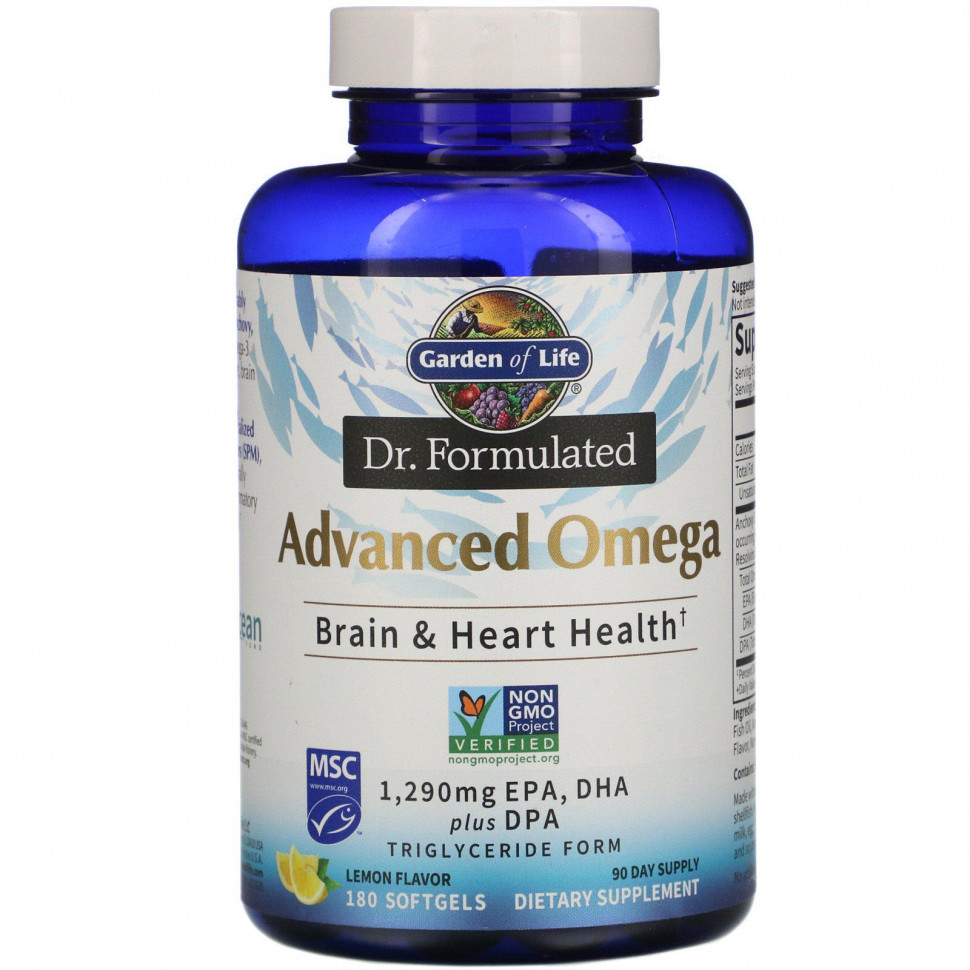   (Iherb) Garden of Life, Dr. Formulated,     , , 180     -     , -, 