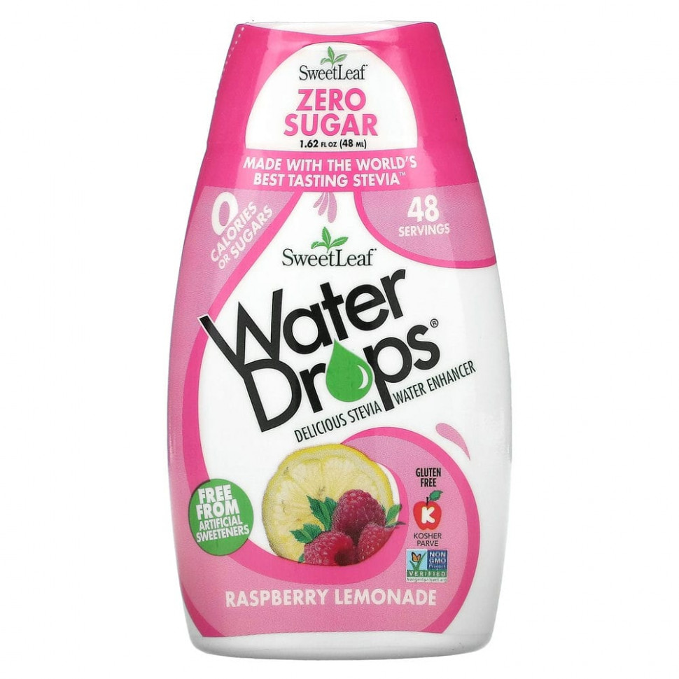   (Iherb) Wisdom Natural, SweetLeaf, Water Drops,    ,  , 48  (1,62 . )    -     , -, 