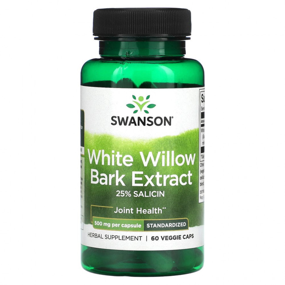 ���� ������ (Iherb) Swanson, �������� ���� ����� ���, 500 ��, 60 ������������ ������, ������ �� 1190 ���