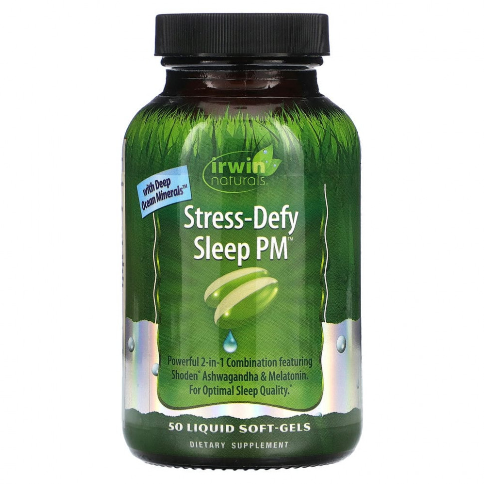   (Iherb) Irwin Naturals, Stress-Defy Sleep PM, 50      -     , -, 