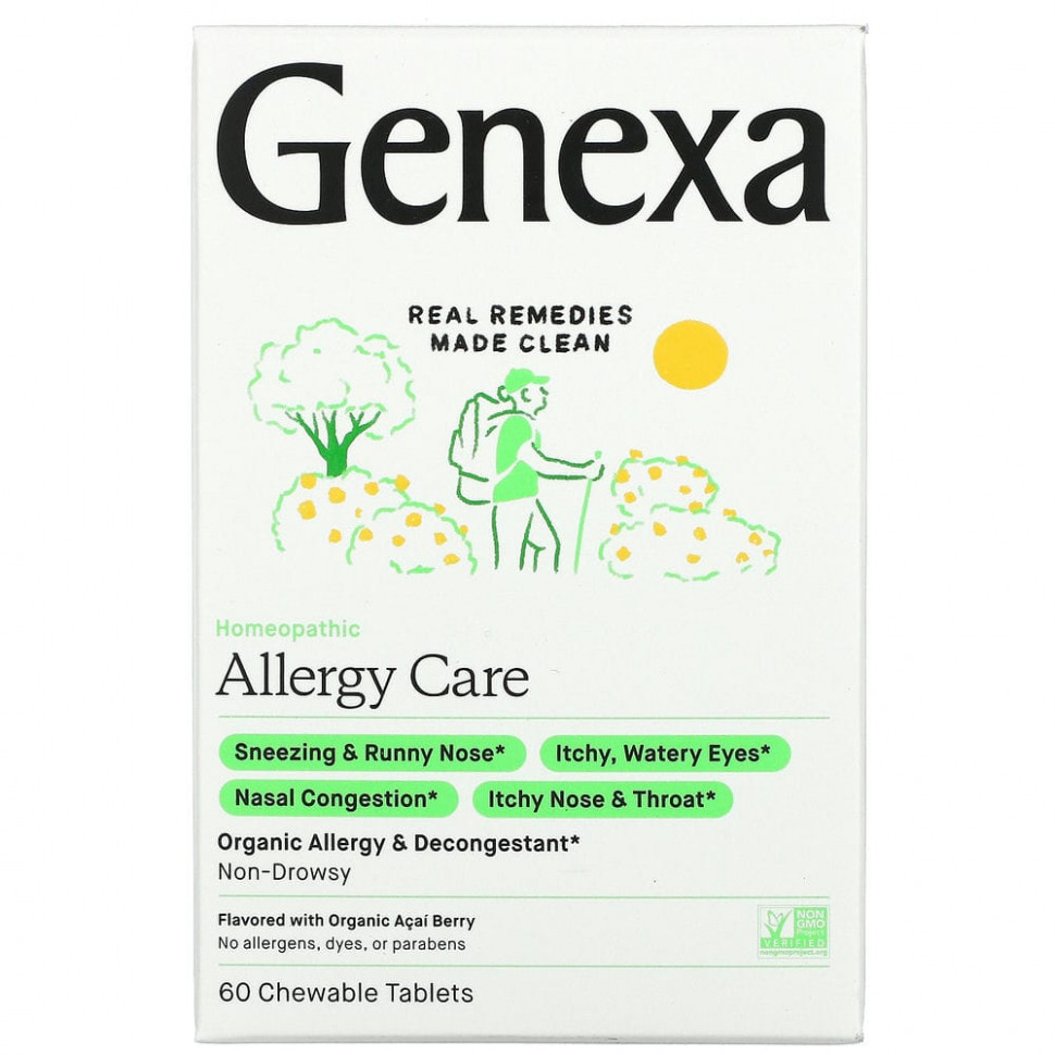   (Iherb) Genexa, Allergy Care,      ,   , 60      -     , -, 