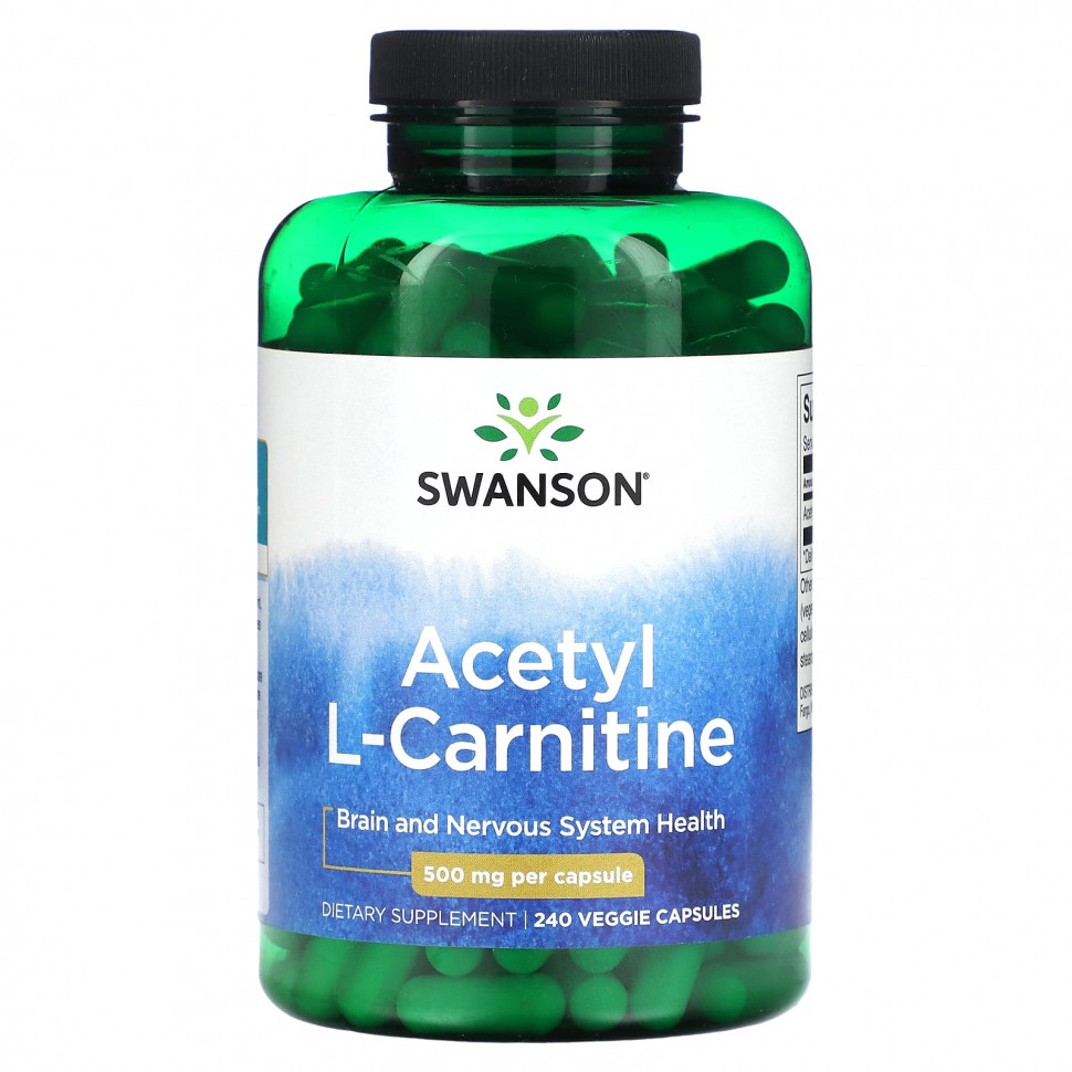 ���� ������ (Iherb) Swanson, ������ L-��������, 500 ��, 240 ������������ ������, ������ �� 6510 ���