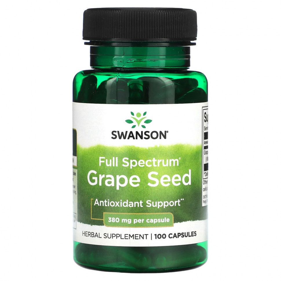���� ������ (Iherb) Swanson, ����������� �������� ������� �������, 380 ��, 100 ������, ������ �� 970 ���